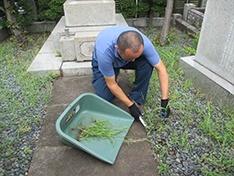 清掃・墓石洗浄